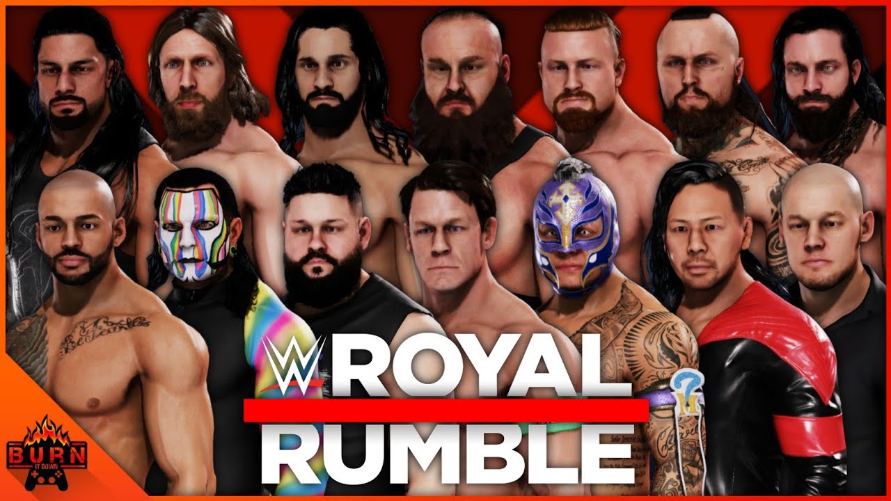 WWE 2K20 30 MAN ROYAL RUMBLE MATCH | ALL CURRENT SUPERSTARS | 60 FPS