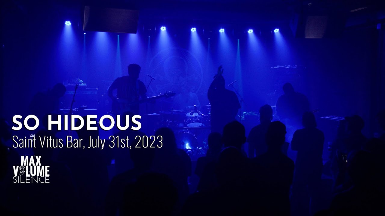 SO HIDEOUS live at Saint Vitus Bar, July 31st, 20223 (FULL SET)