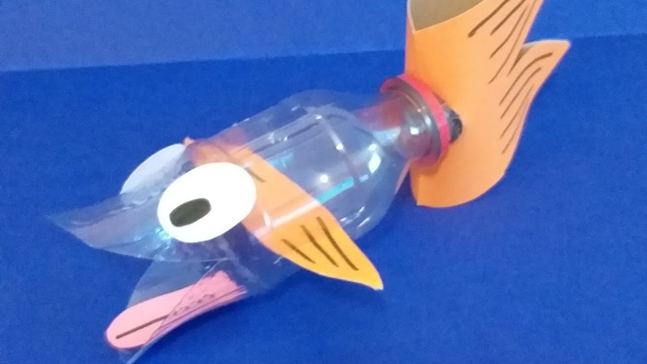 Peixe com Garrafa Pet: Reciclagem