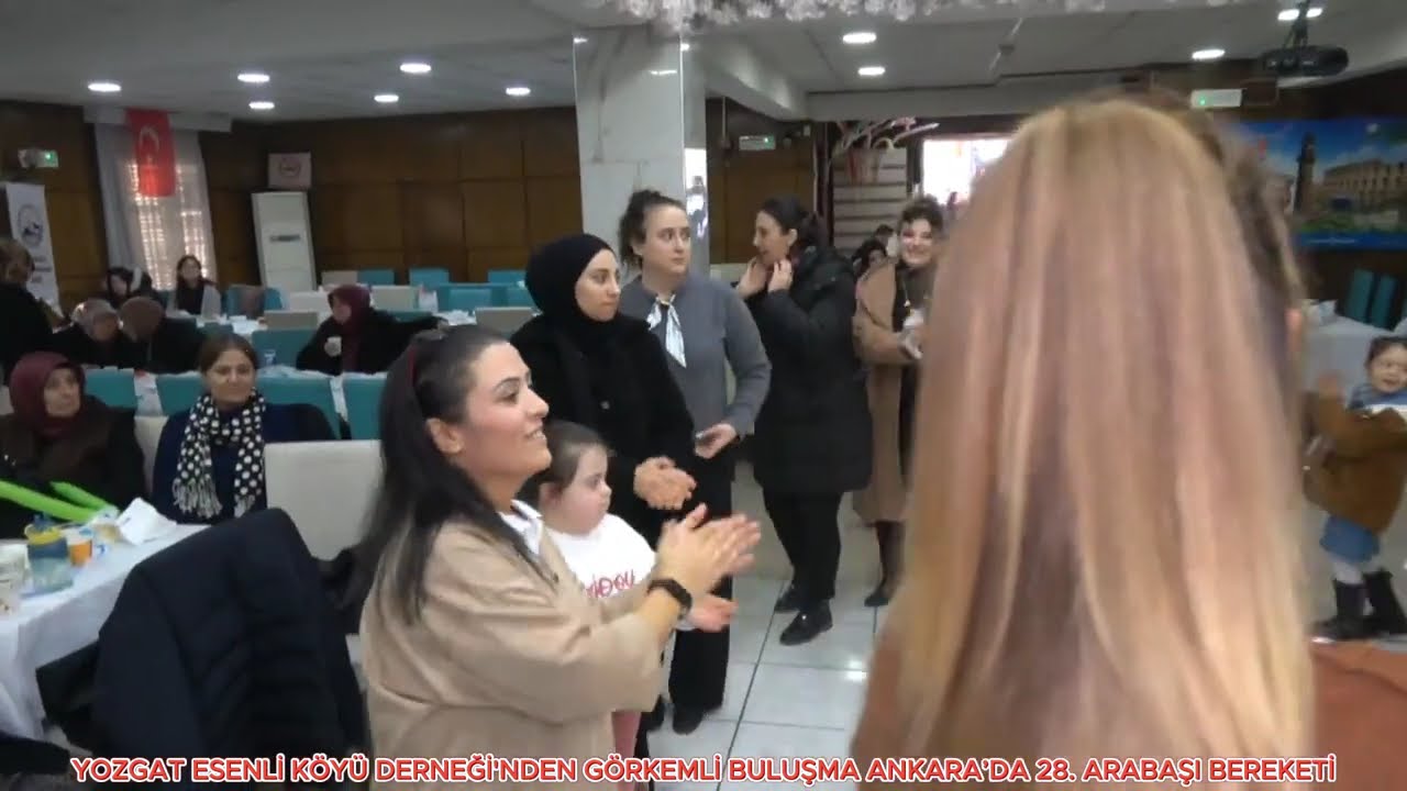 YOZGAT ESENLİ KÖYÜ DERNEĞİ'NDEN GÖRKEMLİ BULUŞMA: ANKARA’DA 28. ARABAŞI BEREKETİ