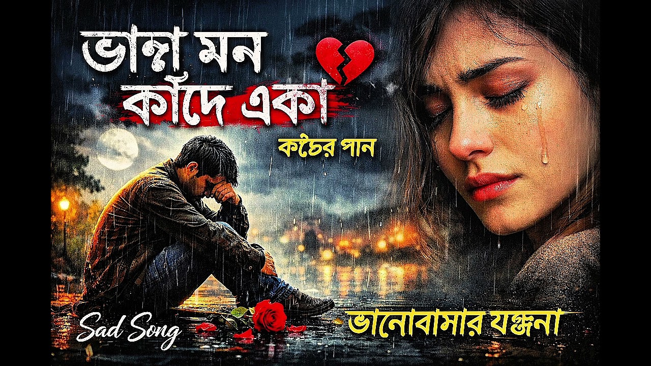 ভাঙা মন কাঁদে একা | Koster Gan | New Bangla Sad Song 2026