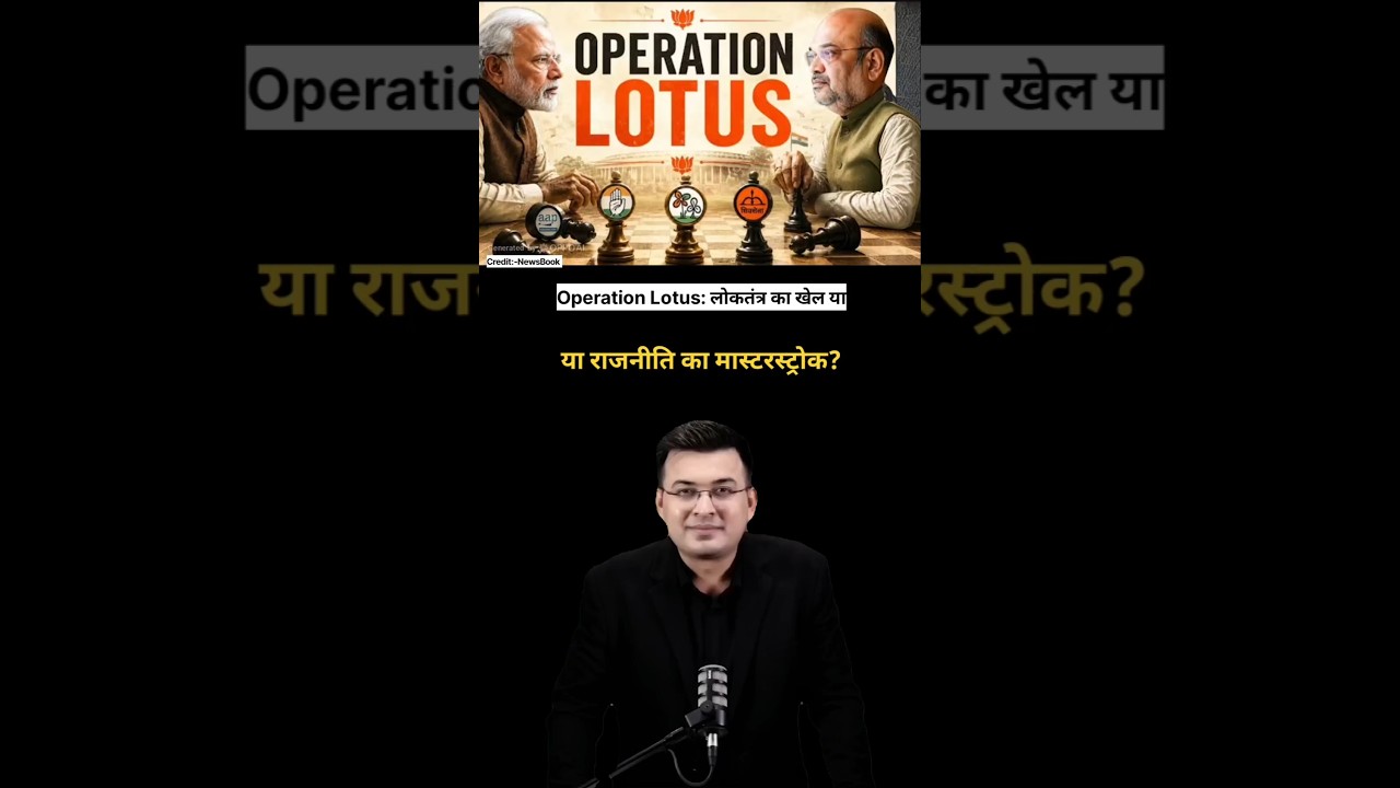 Operation Lotus लोकतंत्र का खेल या राजनीति का मास्टरस्ट्रोक #bjp #indianpolitics