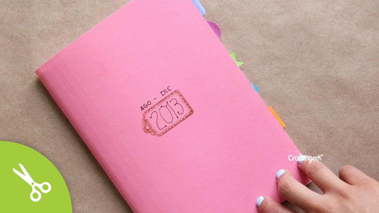 Haz tu propia Agenda / Libreta  [ encuadernado básico ]  #Back2School