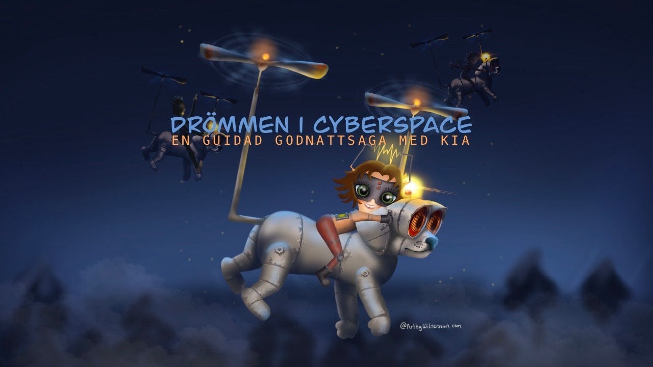 Drömmen i cyberspace, en guidad godnattsaga