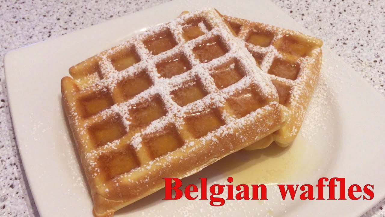 Belgian Waffles | The original recipe | Gaufres Belge