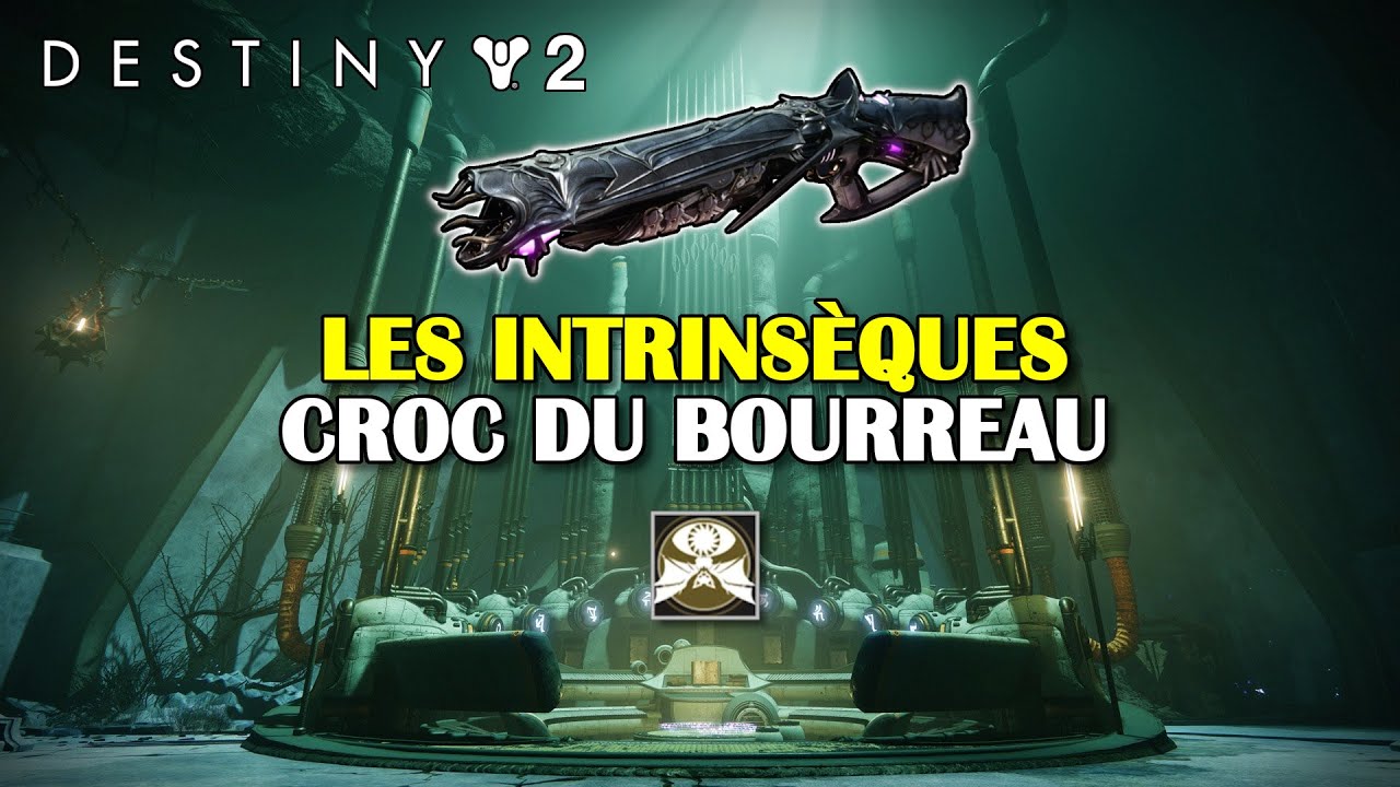 Destiny 2 - Les améliorations intrinsèques du Croc du bourreau (triomphe secret de l'orgue)