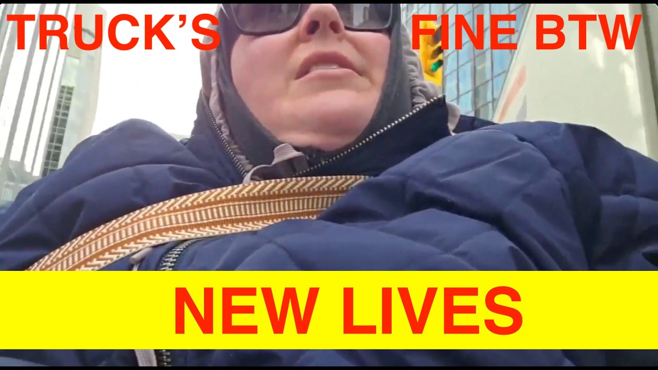 FOODIE BEAUTY NEARLY FLATTENS DELIVERY TRUCK!!!