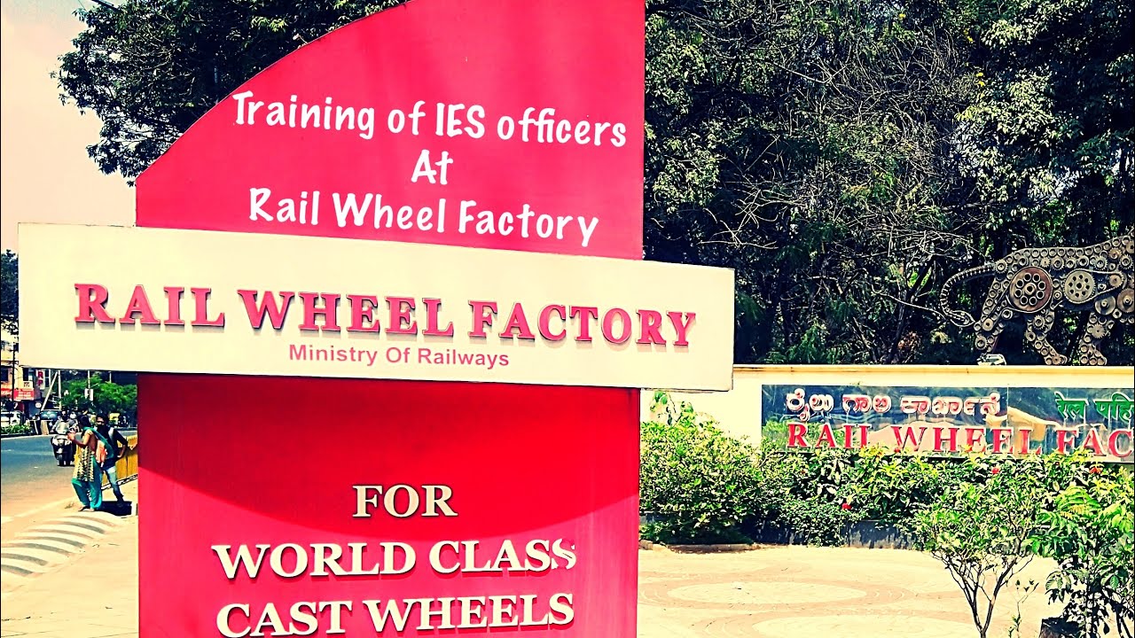 Training of IES Officers in Indian Railways at Rail Wheel Factory | How Wheels are made ? | PU |
