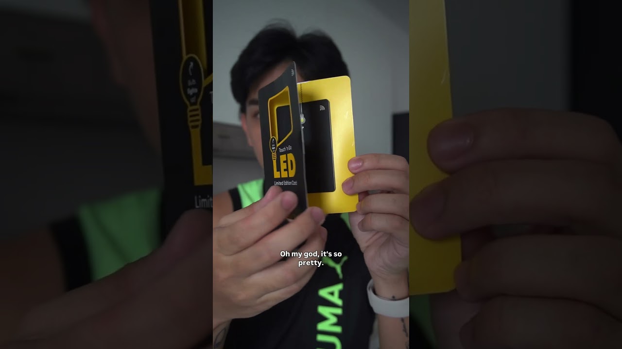 Unboxing the new Touch n Go LED Limited Edition Card | My fave TNG card ever!