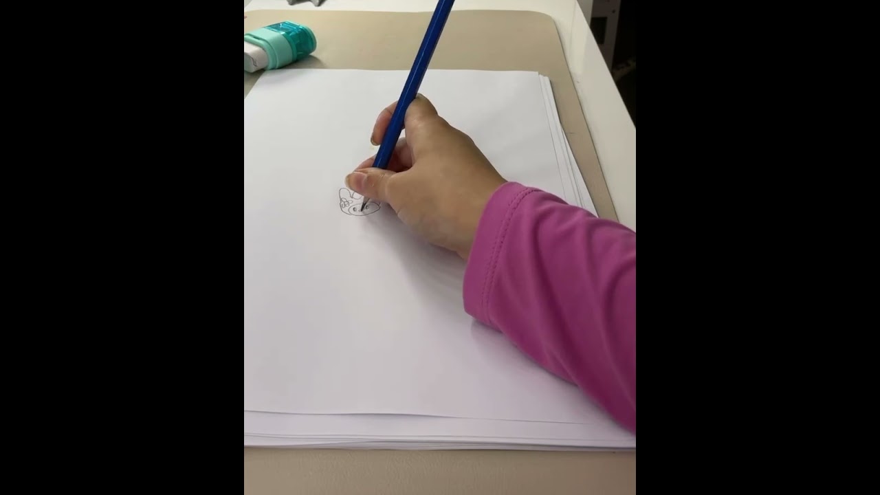 Drawing and colouring my melody