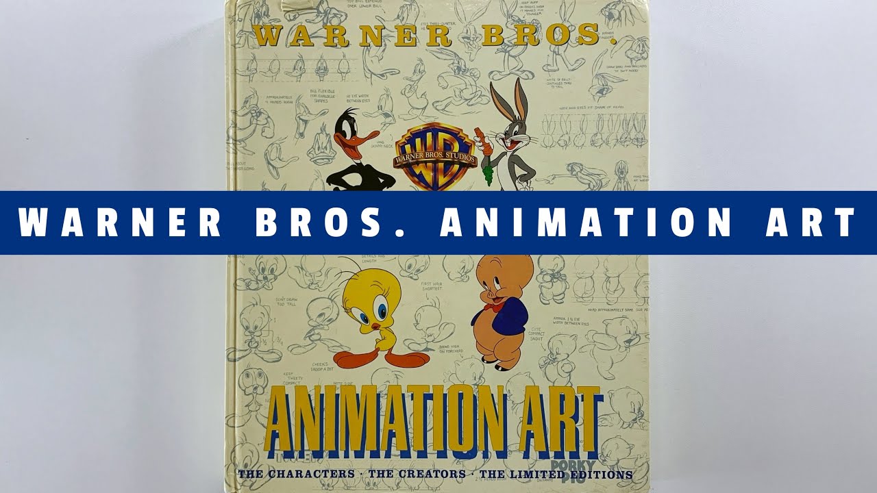Warner Bros. Animation Art (flip through) Artbook
