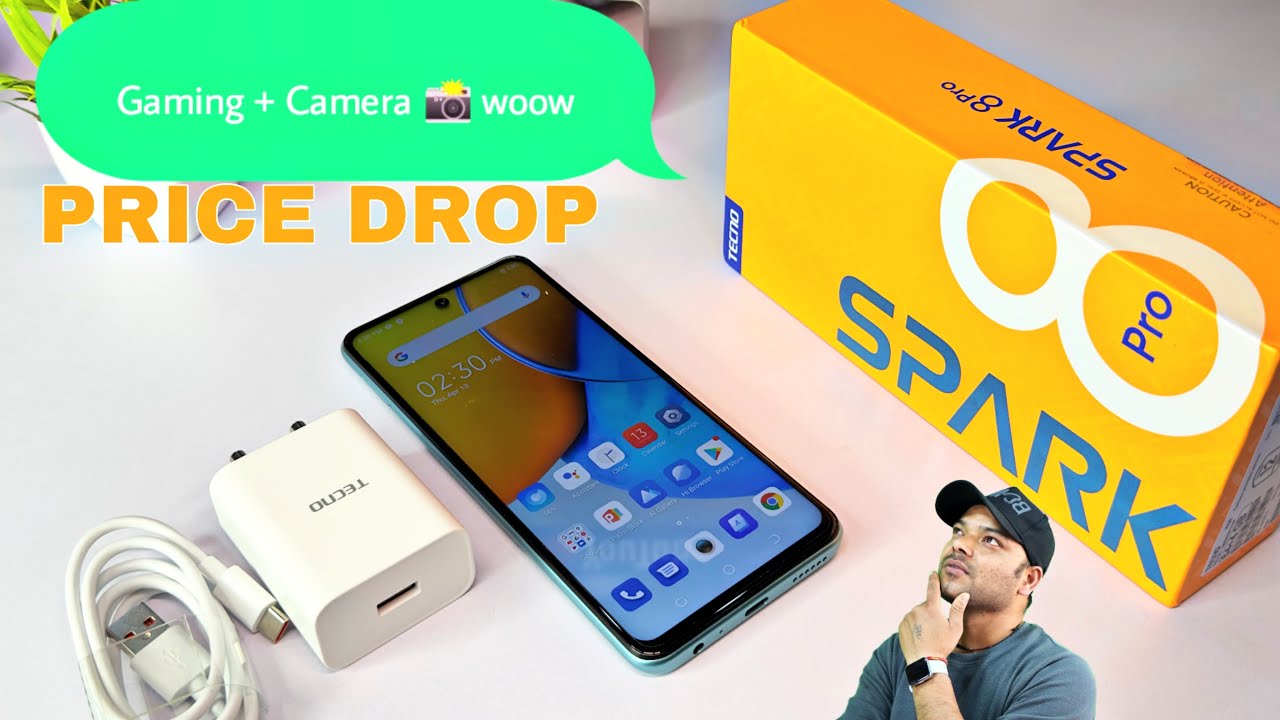 Tecno Spark 8 Pro 2023 Unboxing ⚡ Price Drop || Low Budget Gaming + camera Phone || Full Details