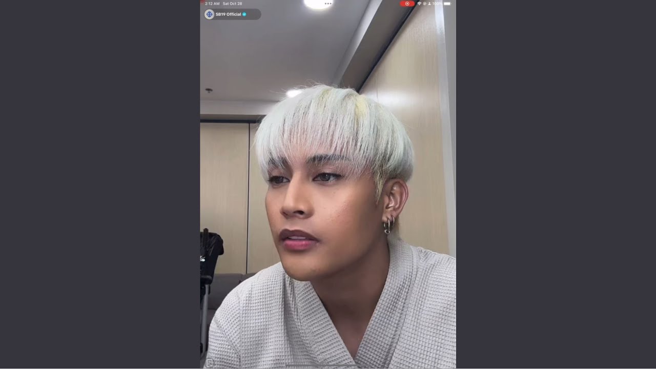 SB19 TIKTOK LIVE (October 28, 2023)