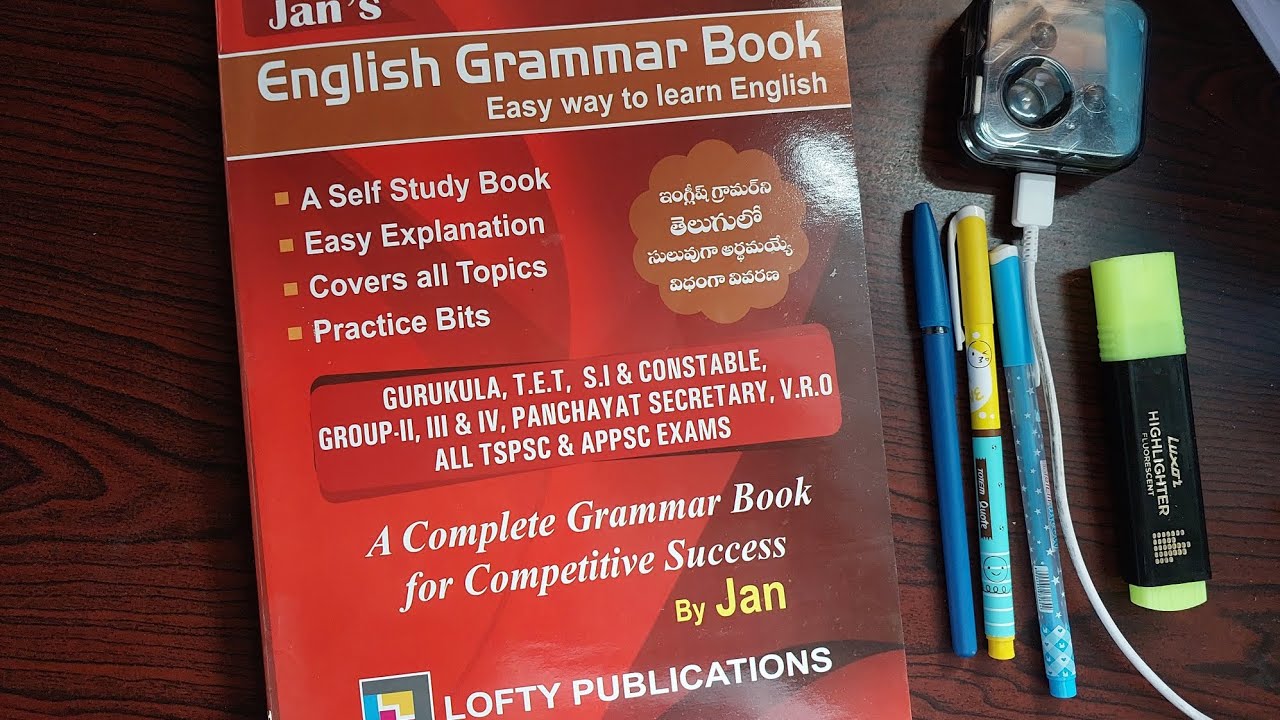 jan's English grammar book