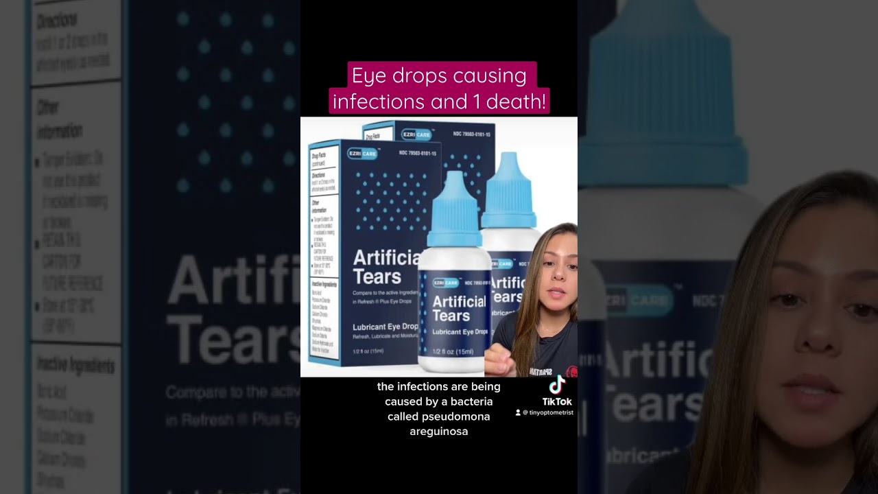 Stop using Ezricare artificial tears! #eyedrops #optometry #eyedoctor #eyehealth