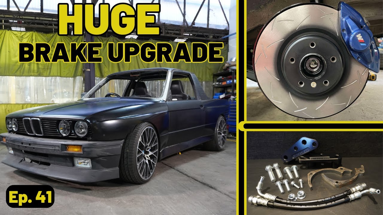 E30 M3 Truck rear brake upgrade