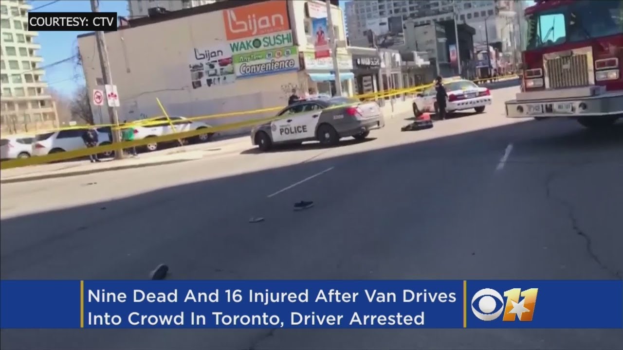 Canada Police Say Driver That Hit Pedestrians In Custody