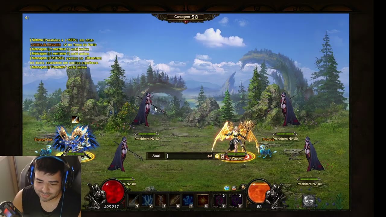 ⚔️ LEGEND ONLINE CLASSIC | x1Patrão e Brandish | 08/02/26