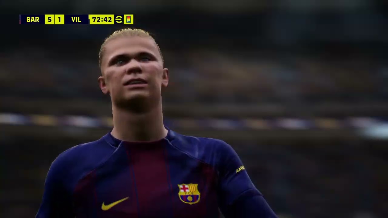 Barcelona Messi 2 Goal Lamine Yamal Mpappe Haaland Super Hatrik MVP PlayStation pt 3