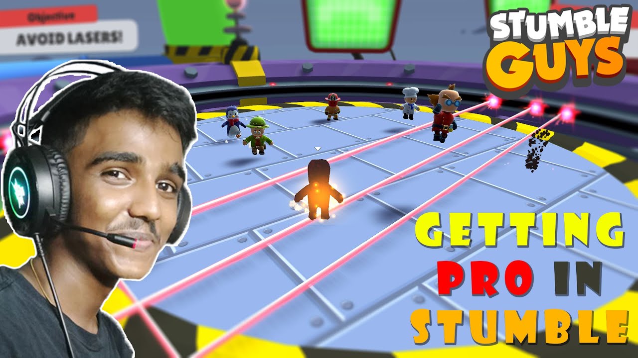 Stumble Guys Playing With Pro Players // Indian Vision Gaming