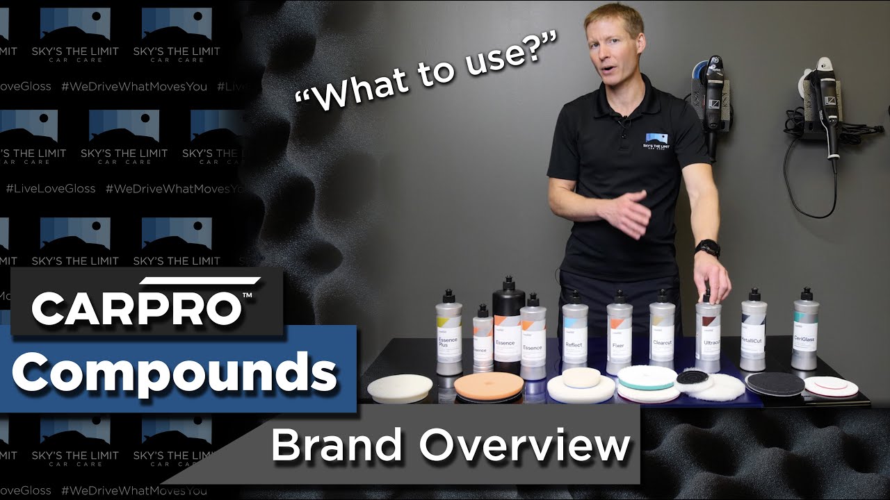 CARPRO Compound & Pad Overview. Choosing the Best Combo! ◢◤ Sky's The Limit Car Care