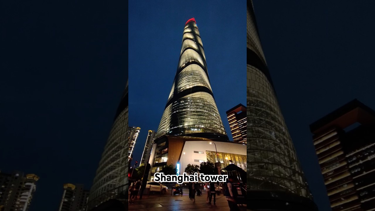 view Shanghai tower #travel #tower