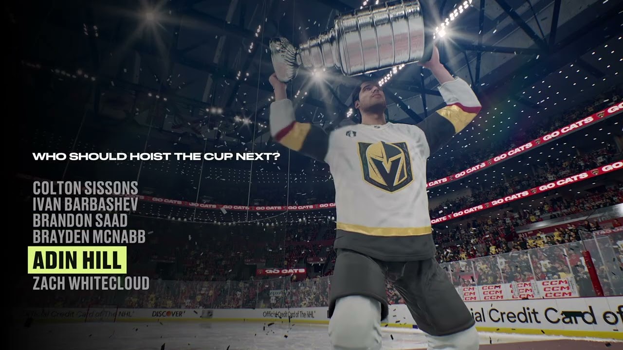NHL 26 new Stanley Cup celebration