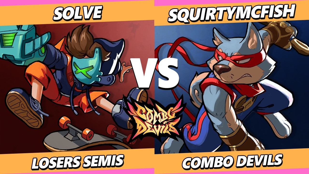 Combo Devils LOSERS SEMIS - Solve (Shai) Vs. SquirtyMcFish (Jingo) Combo Devils