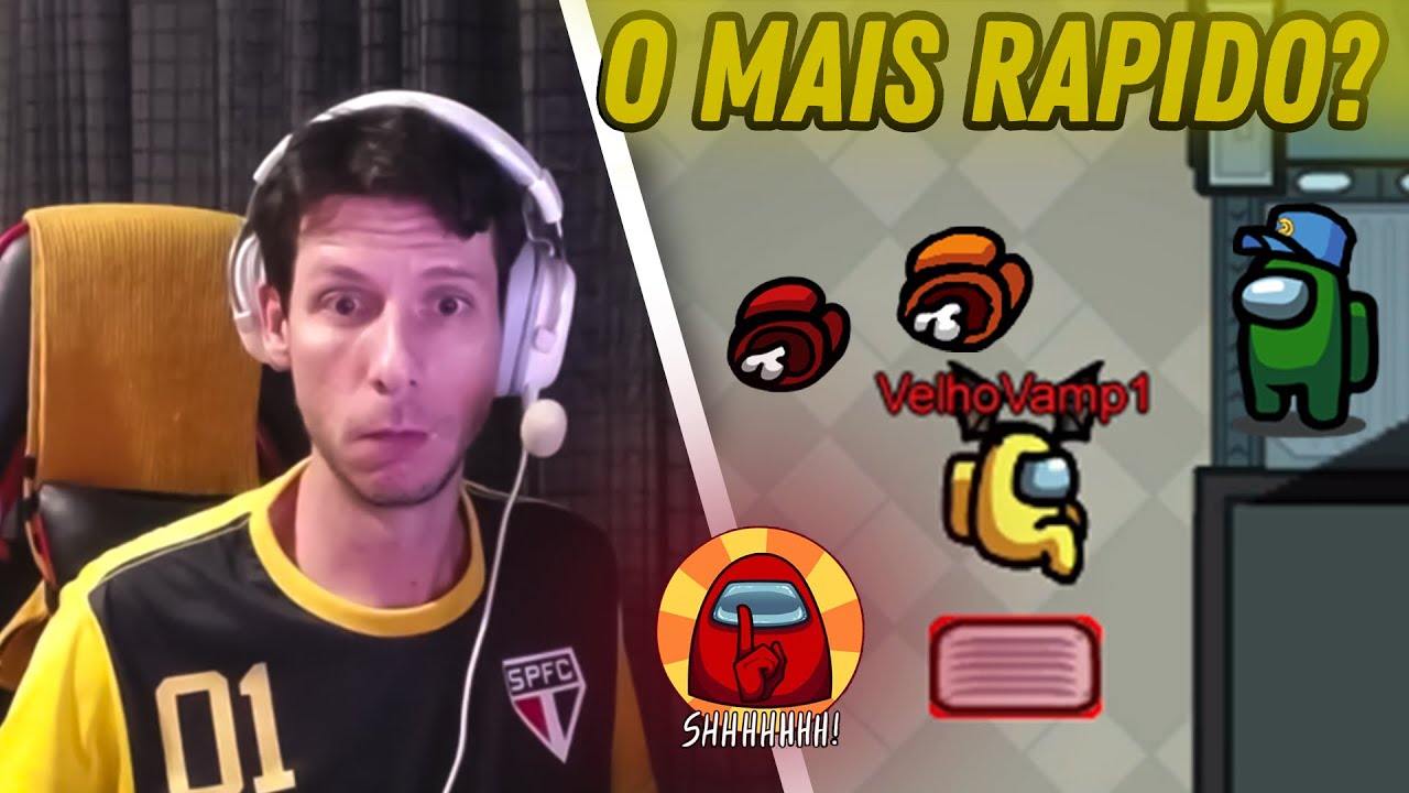 NUNCA SUBESTIME O VELHOVAMP DE IMPOSTOR!! O IMPOSTOR MAIS RÁPIDO?!