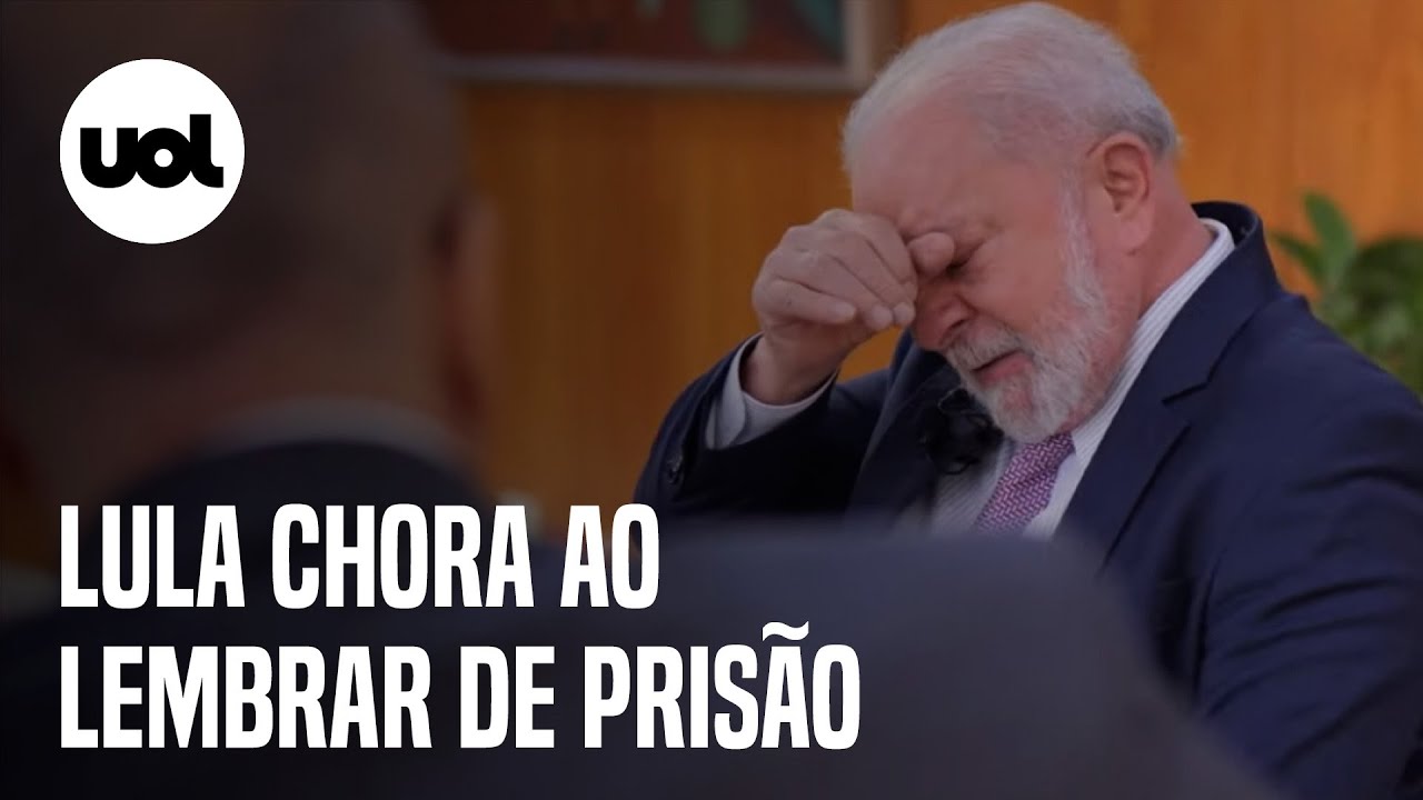 Lula chora ao lembrar per&iacute;odo preso na PF: &lsquo;momento de resist&ecirc;ncia&rsquo;