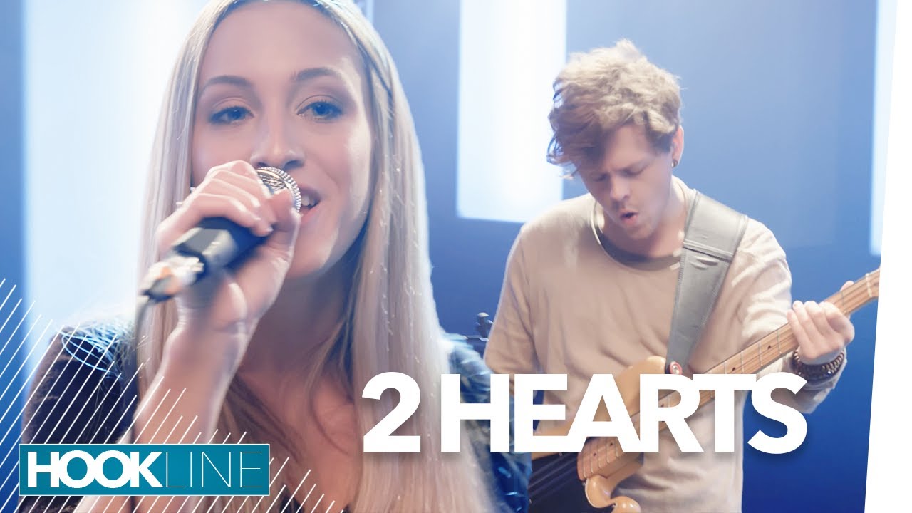 2 HEARTS - DIGITALISM || HOOKLINE LIVESESSION FEAT. FRANZI HARMSEN