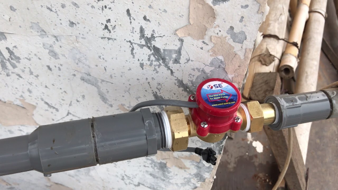 Pasang Flow Switch pada Pompa Booster