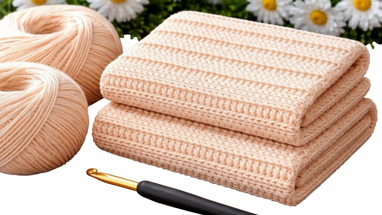Wow! This crochet stitch is taking the internet by storm 🧶⚡ Easy to make an absolutely stunning!