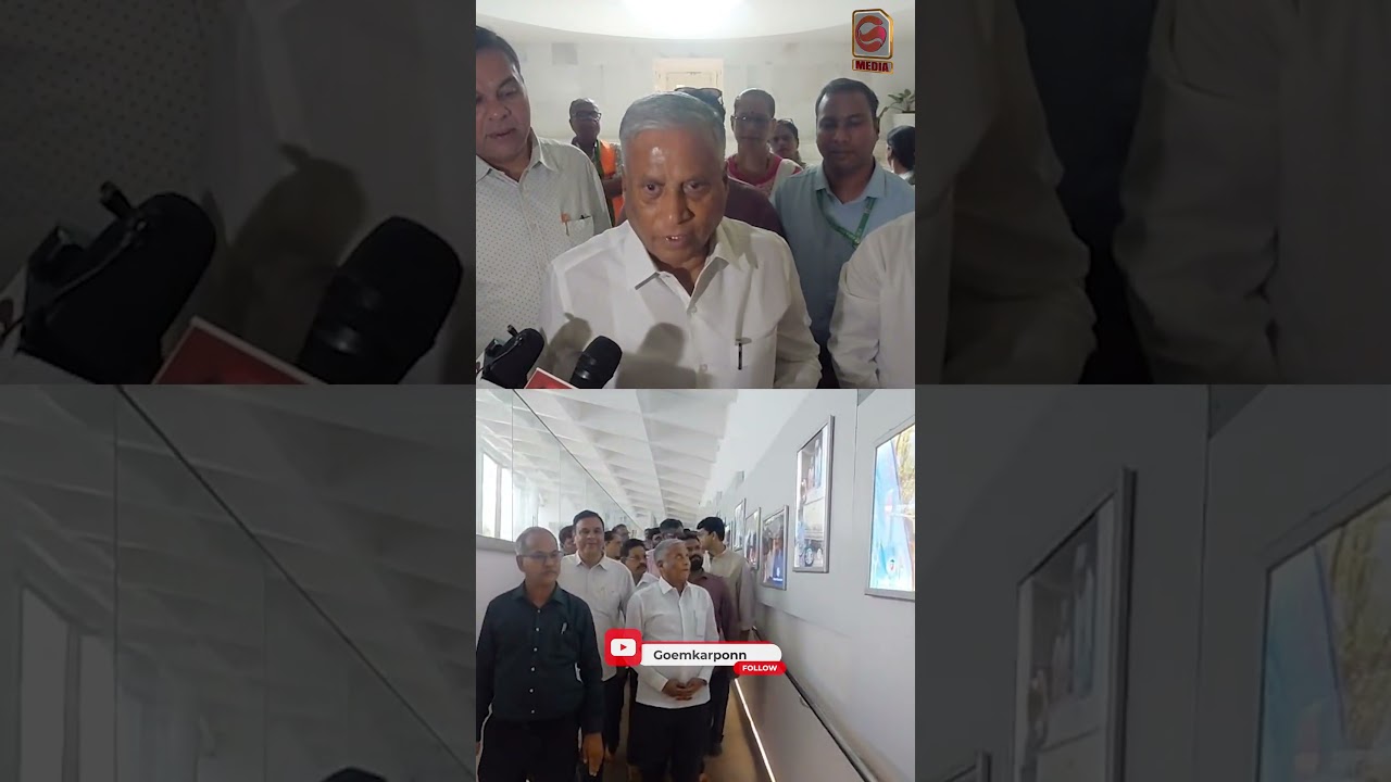V. Somanna Pays Tribute to Manohar Parrikar at Miramar Memorial