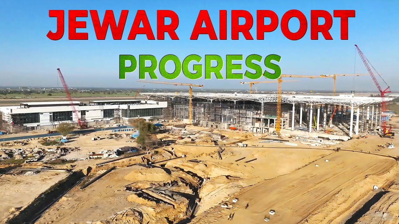 Jewar Airport Construction Progress In 2025 | Noida International Airport Phase 1