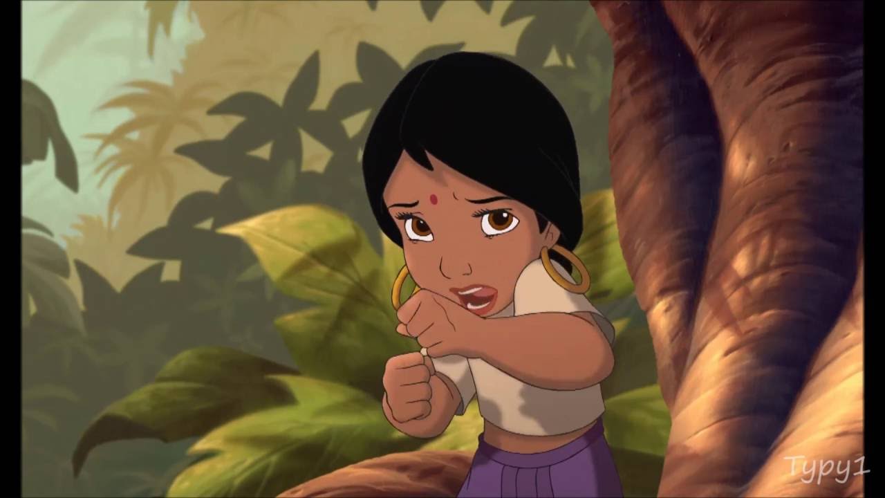 The Jungle Book 2 - Jungle Rhythm Mowgli Solo & Baloo scares Shanti (Finnish) [HD]