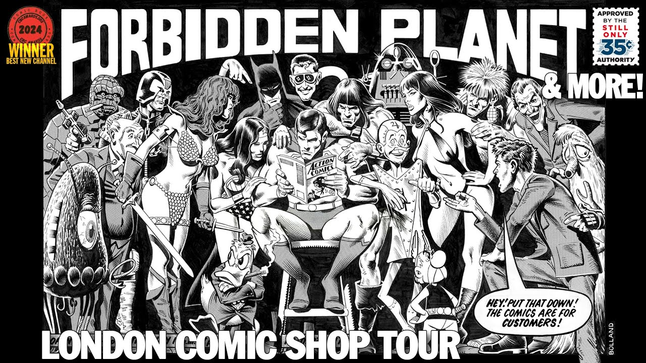 I Found the BEST Comic Book Stores in London