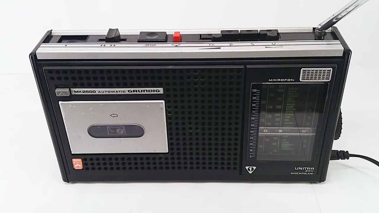 Radiomagnetofon MK2500 Unitra Grundig po renowacji