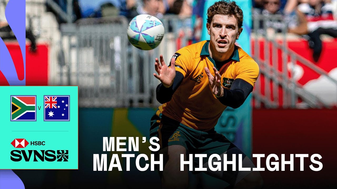 Australia TAKE DOWN Boks 🤯 | South Africa v Australia | HSBC SVNS New York 2026 | Match Highlights