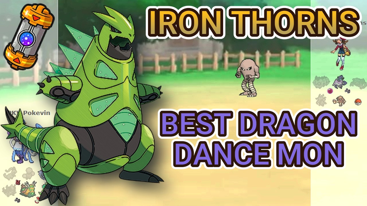 Iron Thorns Is The Best Dragon Dance Mon! (Pokemon Showdown Random Battles) (High Ladder)