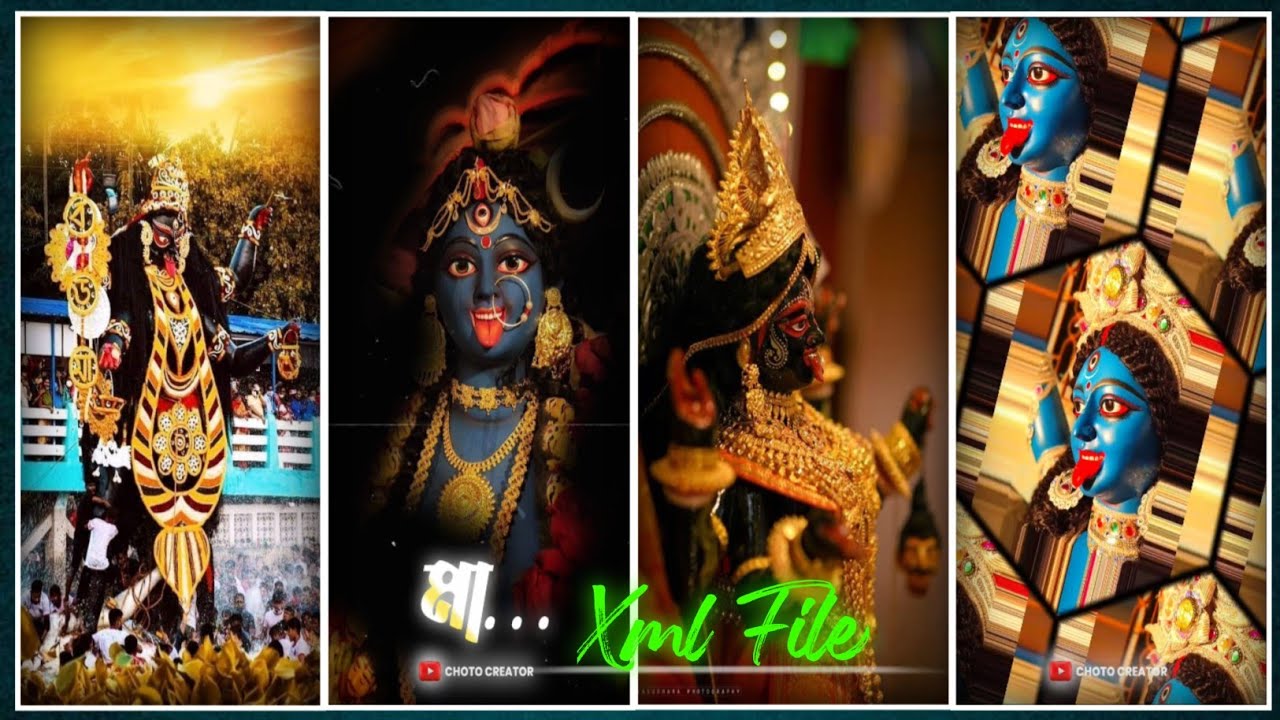 Joy Maa Kali 🙏🥰 || Kali Puja Viral Xml File 🎁 || Happy Diwali 🪔 || New Kali Puja Xml File Edit ||