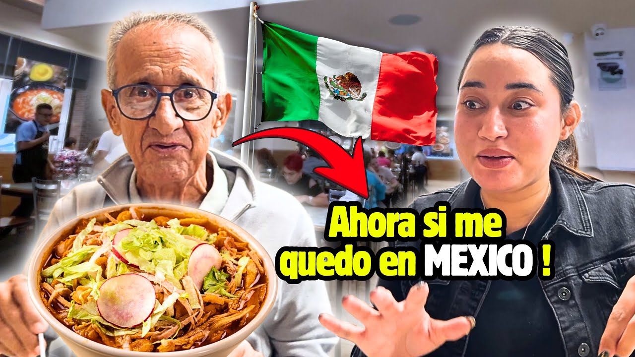 Así reaccionó MI PAPÁ 🇨🇺 cuando probó el POZOLE en MÉXICO🇲🇽