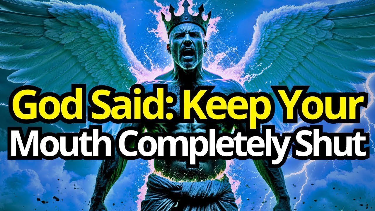 Chosen One, God Said SHUT YOUR MOUTH He Is Deadly Serious About This