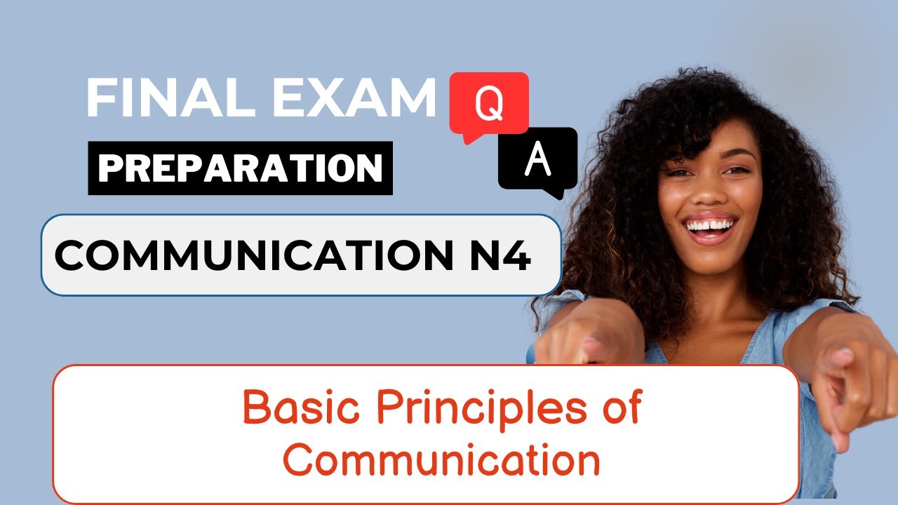 Communication N4  Final Exam | Past Paper Revision