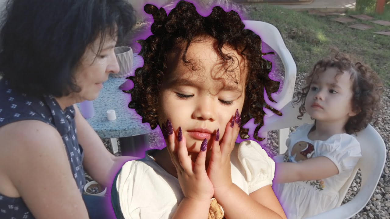 Nana Gives Zee a Manicure