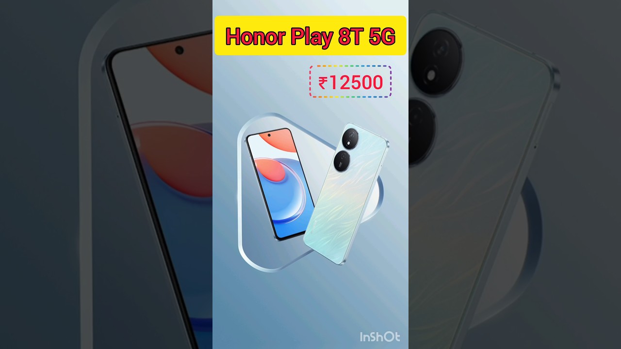 Honor Play 8T launched 6080 SoC 6000mAh Big battery #honorplay8t #trendingshorts