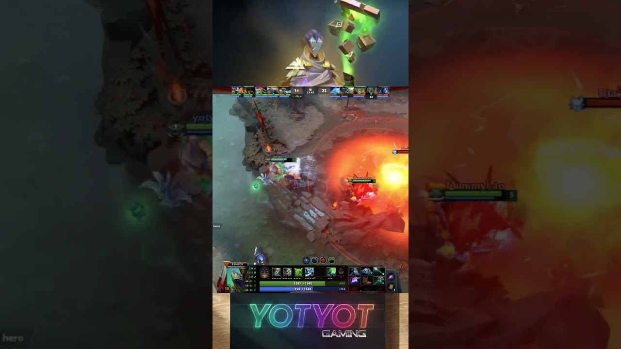 Art of rubick meteor hammer triple kill 