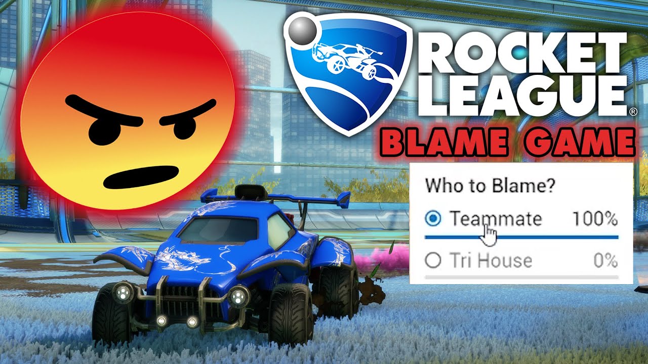 2v2 But YOU Decide Who Gets BLAME (Rocket League Blame Game)