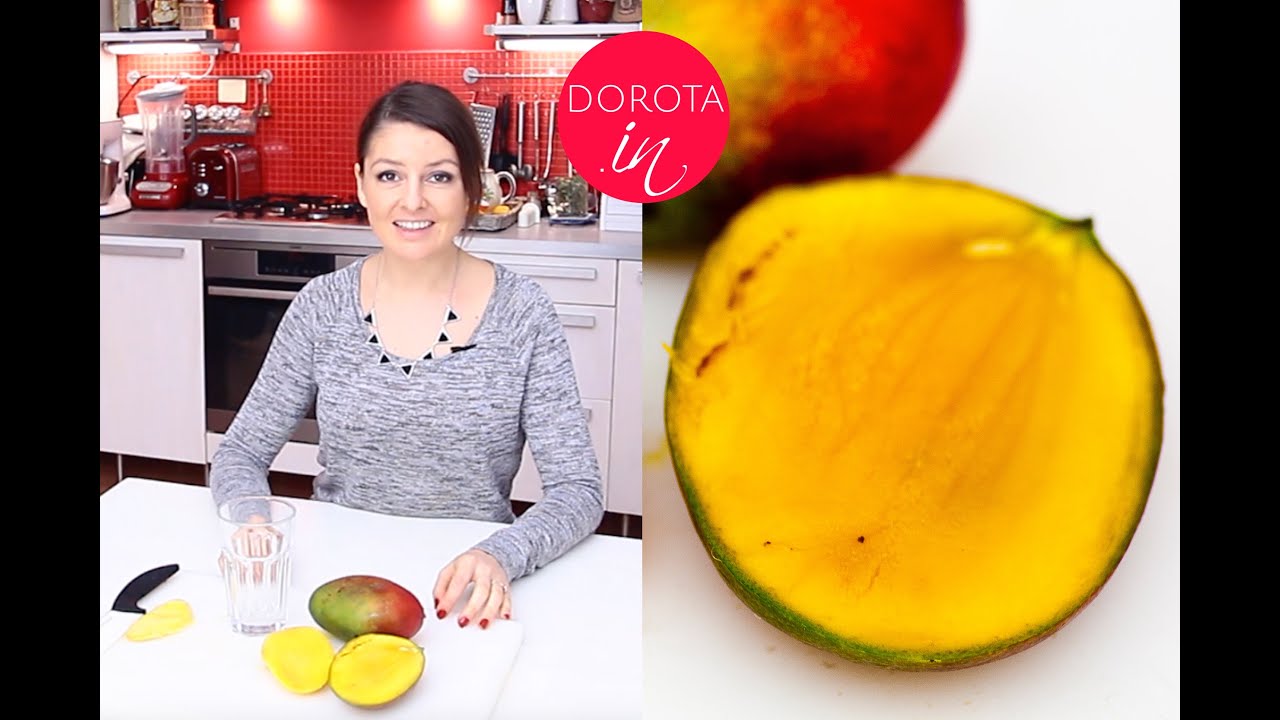 Jak obrać mango 🥭 | Dorota Kamińska