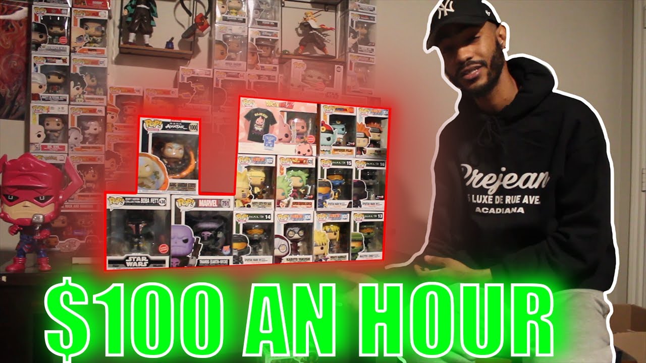 How I make $100 AN HOUR from SELLING FUNKO POPS